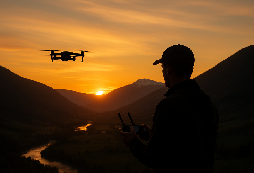 Invitasjon til informasjonsmøte om veien videre for droneprosjektet i Midt-Gudbrandsdalen